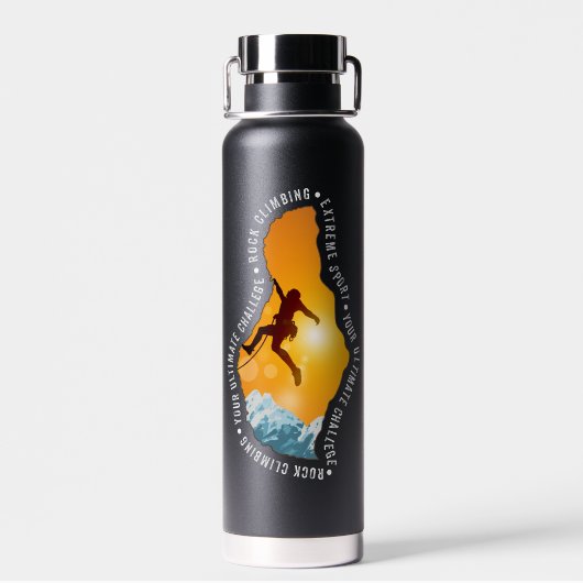 bergbeklimming | waterfles (Achterkant)