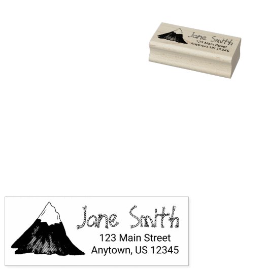 Bergbeklimmingswiebelcampagne op maat rubberstempel (Gestempeld)