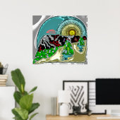 Bergbereik 14 poster (Thuiskantoor)