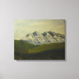 Bergbereik Canvas Afdruk