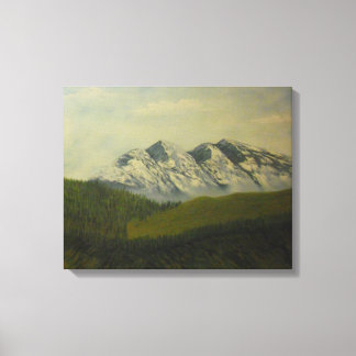 Bergbereik Canvas Afdruk