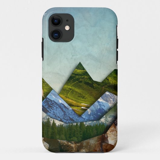 Bergbereik Case-Mate iPhone Case (Achterkant)
