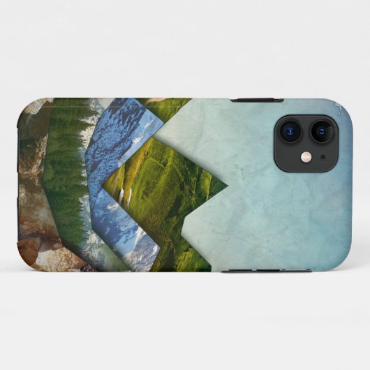 Bergbereik Case-Mate iPhone Case (Achterkant (horizontaal))