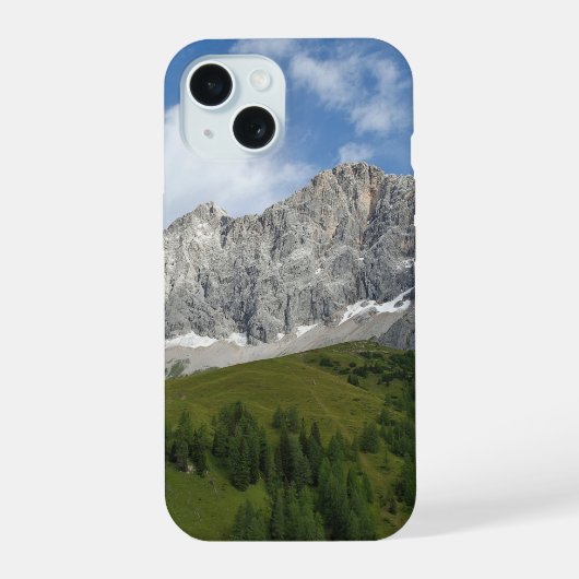 Bergbereik iPhone 15 Hoesje (Achterkant)
