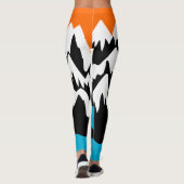 Bergbereiken langs rivierlandschap leggings (Achterkant)