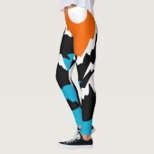 Bergbereiken langs rivierlandschap leggings (Links)