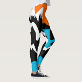 Bergbereiken langs rivierlandschap leggings (Rechts)