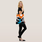Bergbereiken stroombereiken tote bag (Op model)