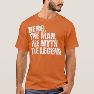 BergBerg Familienaam Berg achternaam Berg Achterna T-shirt