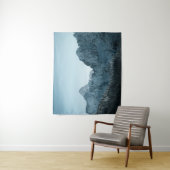 Bergbergen en sparserbos wandkleed (In situ)