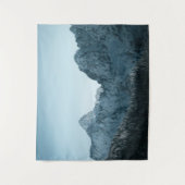 Bergbergen en sparserbos wandkleed (Voorkant)