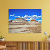 Bergbergen van Petrified Forest Canvas Afdruk (Insitu (Woonkamer))