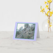 Bergbergen weg maar in mijn hartkaartjes kaart (Gele Bloem)