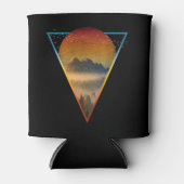 BERGBERGING NATUUR ZONSONDERGANG LANDSCHAP BLIKJESKOELER (Voorkant)