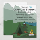 Bergbergkampering Kaart (Voorkant / Achterkant)
