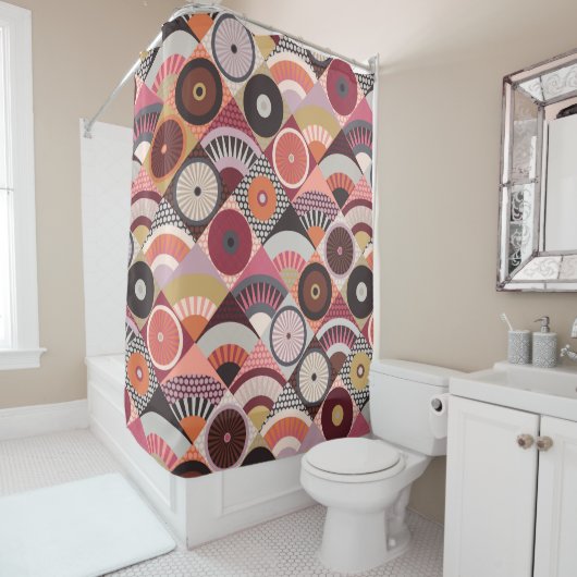 bergbessen douchegordijn (In situ)