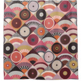 bergbessen douchegordijn (Voorkant)