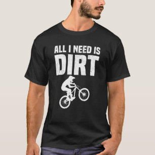 Bergbike die ik alleen nodig heb, is een smerig ge t-shirt