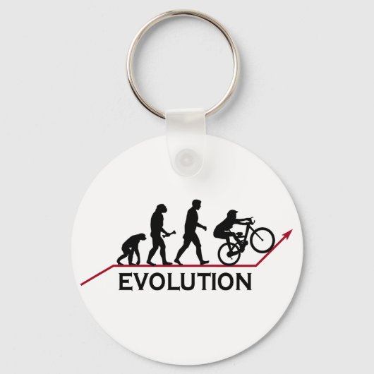 Bergbike Evolution Sleutelhanger (Voorkant)