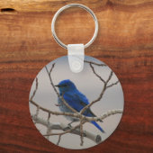 Bergblauw Sleutelhanger (Voorkant)