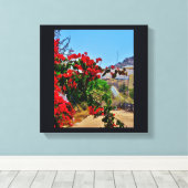 Bergbloemen Canvas Afdruk (Insitu (Houten vloer))