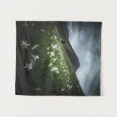 Bergbloemen van Golica en Narcissus Wandkleed (Voorkant (horizontaal))