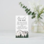 Bergboeken voor Baby Enclosure Kaart (Staand voorkant)