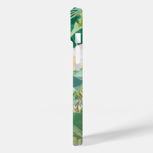 Bergbomen en palmbomen Case-Mate iPhone case (Achterkant / Links)