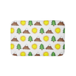 Bergbomen - Zonnekamperkaken Badmat