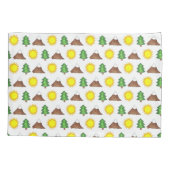 Bergbomen - Zonnekamperkaken Kussensloop (Achterkant)