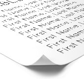 Bergboomhartritje rituurspreidingskaart poster (Hoek)