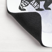 Bergbos Beer Lover Silhouette Muismat (Hoek)