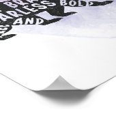 Bergbos Beer Lover Silhouette Poster (Hoek)