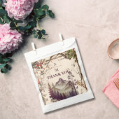 Bergbos Evergreen Tree Bruiloft Bedankzakje