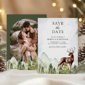Bergbos Herten Foto Bruiloft Save The Date