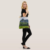 Bergbos met pijnbomen in Noord-Italië Tote Bag (Op model)