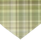 Bergbos Olijfgroene Plaid Tafelkleed (Gekanteld)