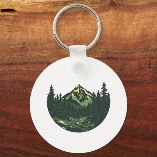  bergbos sleutelhanger (Voorkant)