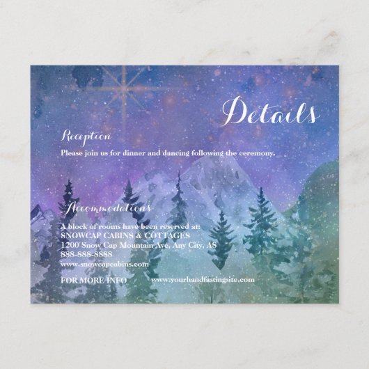 bergbosparadijs informatiekaartje (Voorkant)