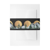 bergbosparadijs uitnodigingen wikkel (Voorkant Voorbeeld)