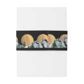 bergbosparadijs uitnodigingen wikkel (Achterkant Voorbeeld)