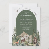 Bergbossen Bosdieren Weddenbende Arch Kaart (Voorkant)