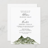 Bergbudget Weddenschap-brochure (Voorkant / Achterkant)