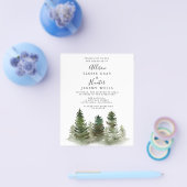 Bergbudget Weddenschap-brochure Flyer (Enkel)