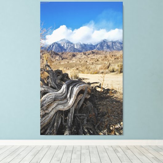 Bergdagen Canvas Afdruk (Insitu (Houten vloer))