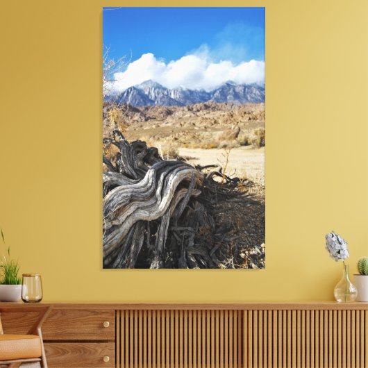 Bergdagen Canvas Afdruk (Insitu (Woonkamer))