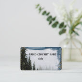 bergdenbomen natuur foto kunst visitekaartje (Staand voorkant)