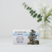 bergdenbomen visitekaartje foto kunst (Staand voorkant)