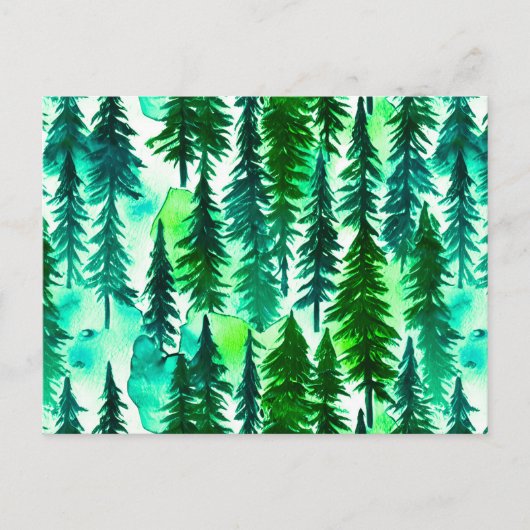 Bergdennenbos Briefkaart (Voorkant)
