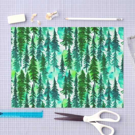 Bergdennenbos Tissuepapier (Craft)